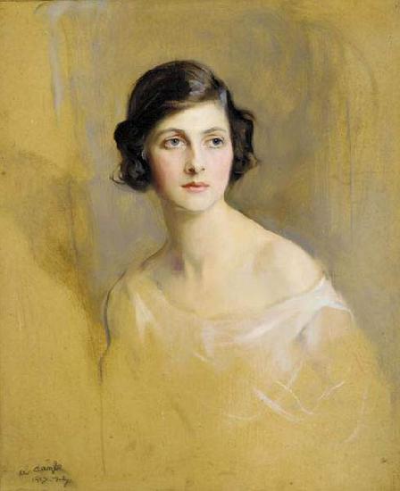Philip Alexius de Laszlo Portrait of Lady Rachel Cavendish, later Viscountess Stuart of Findhorn oil painting image